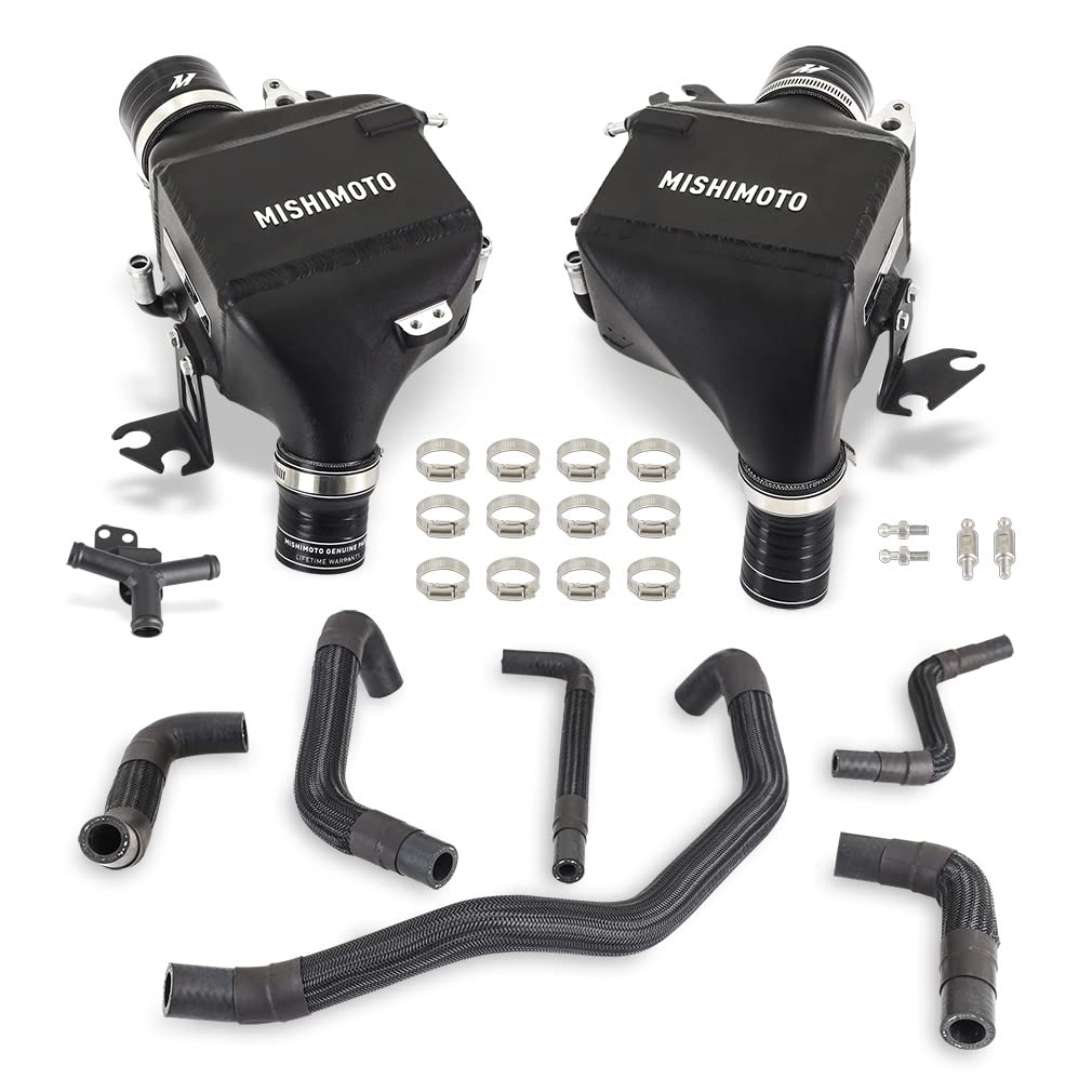 Mishimoto Performance MMINT-Q50-16 Air-to-Water Intercoolers, Fit Infiniti Q50/Q60 3.0T 2016+