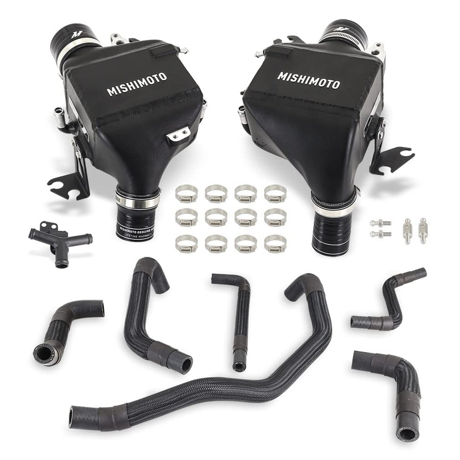 Mishimoto Performance MMINT-Q50-16 Air-to-Water Intercoolers, Fit Infiniti Q50/Q60 3.0T 2016+