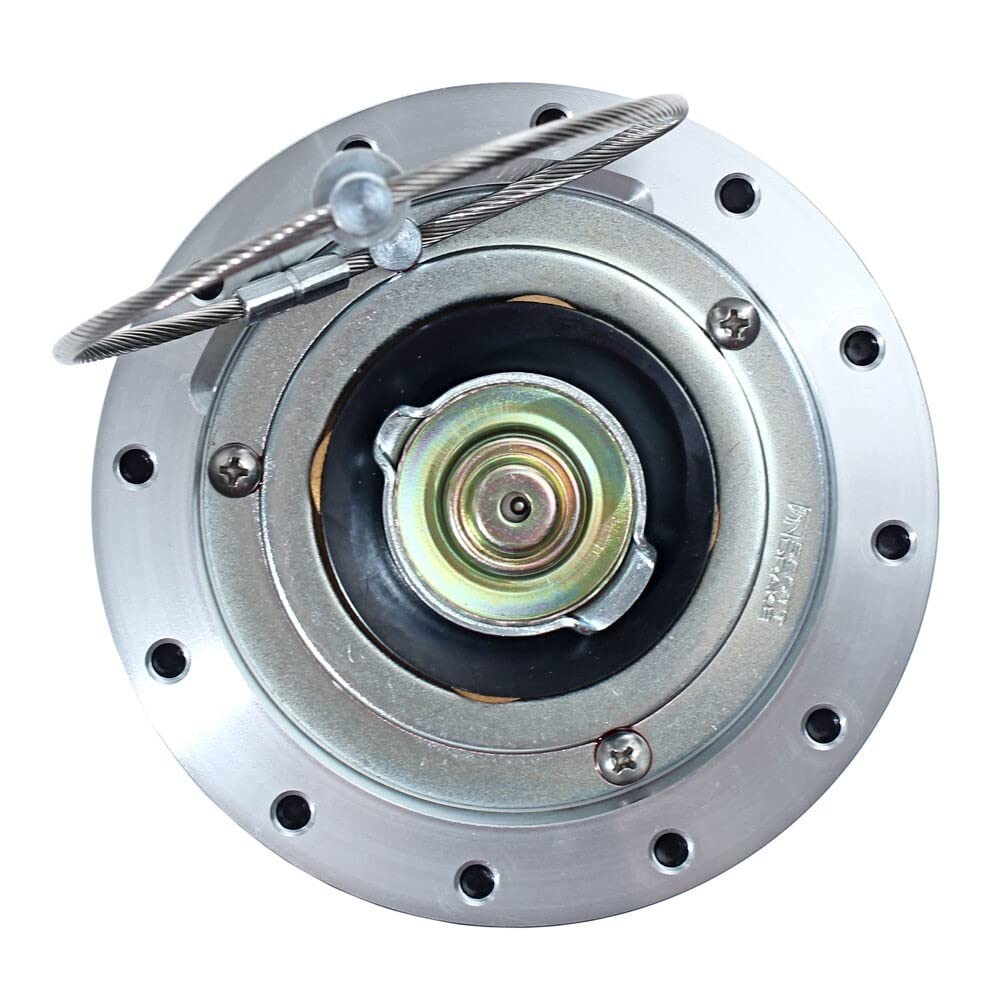 Billet Fuel Cap Scott Drake B-9030-H Horse Emblem