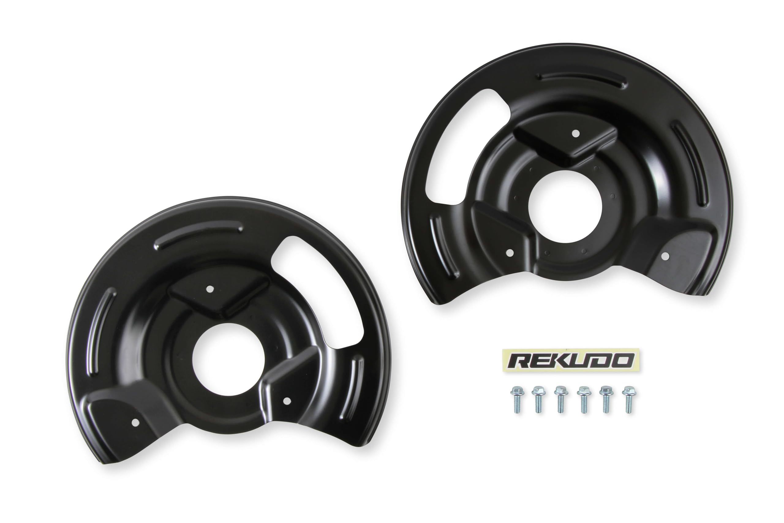 Front Disc Brake Dust Shields REKUDO RK400-17 Pair