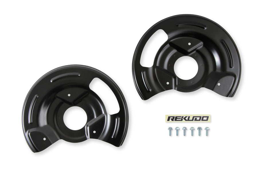 Front Disc Brake Dust Shields REKUDO RK400-17 Pair