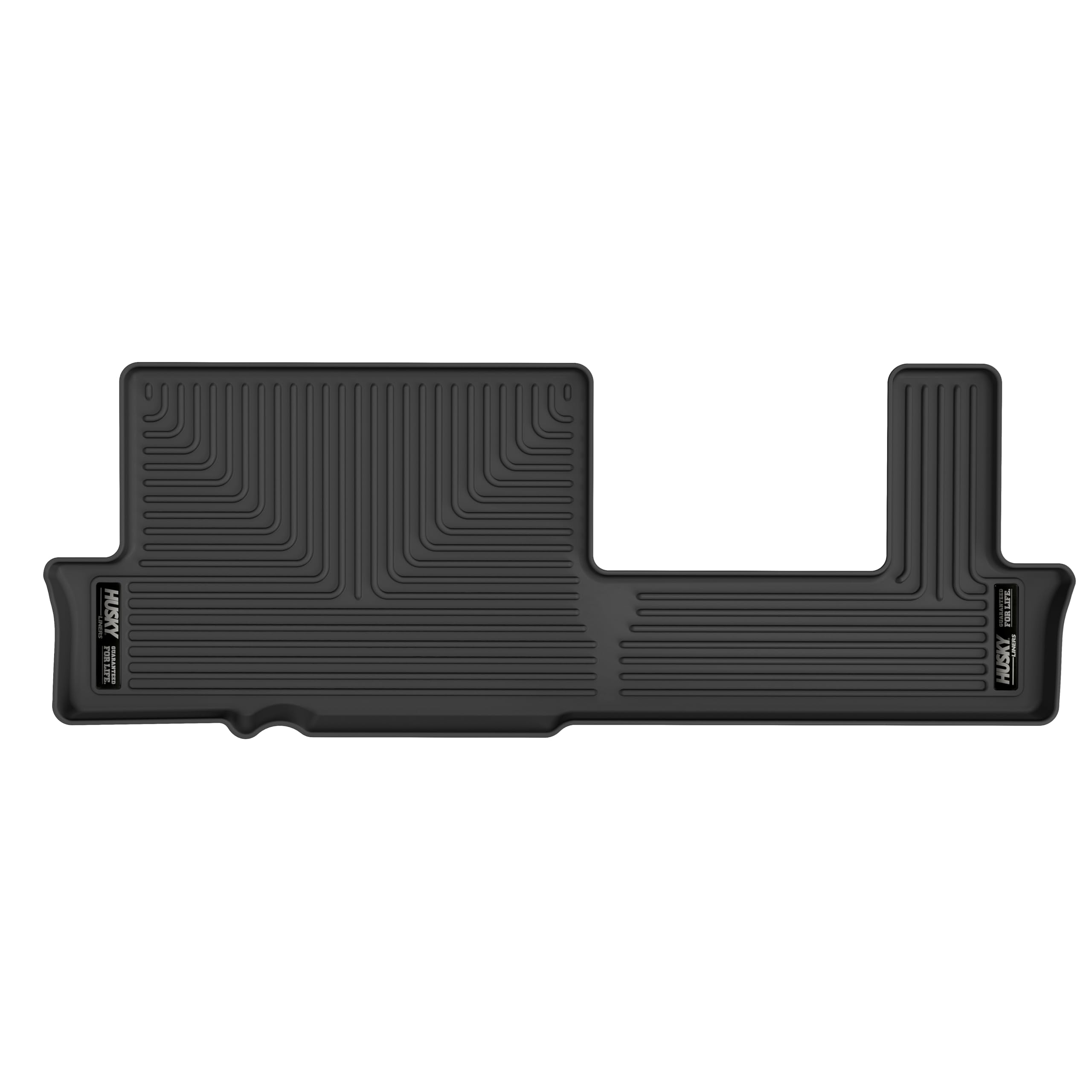 Husky Liners X-act Contour Floor Mats | 2021-2025 Cadillac Escalade, Chevrolet Tahoe, GMC Yukon Fits w/2nd Row Bench | 3rd Row, 1-pc Black - 52061