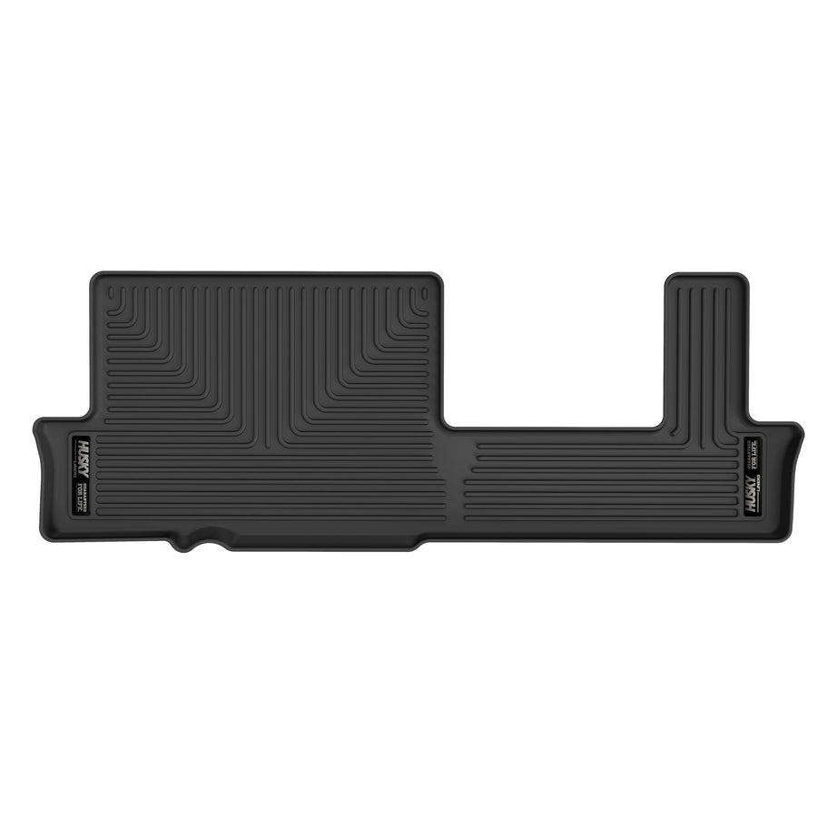 Husky Liners X-act Contour Floor Mats | 2021-2025 Cadillac Escalade, Chevrolet Tahoe, GMC Yukon Fits w/2nd Row Bench | 3rd Row, 1-pc Black - 52061