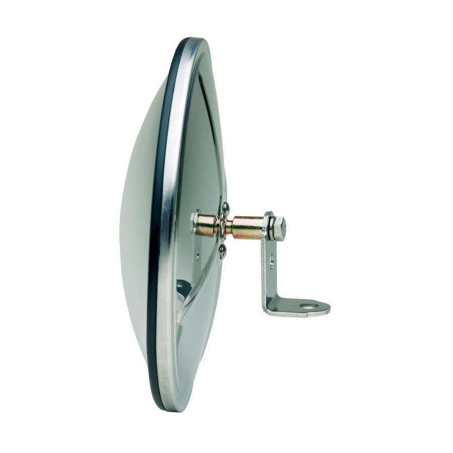 CL085BB Fit System 8-1/2" Stainless Steel Round Full Bubble Convex Mirror