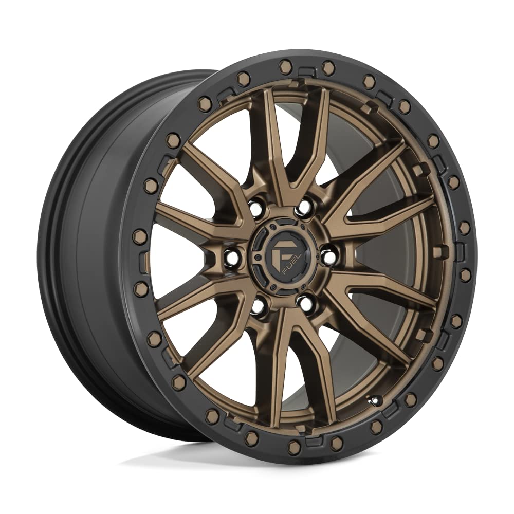 D681 1PC Fuel 17X9 6X4.5 MT-BRNZ-BBR 01MM