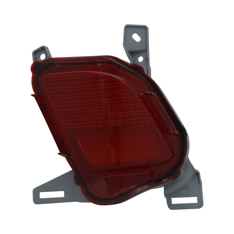 Right TYC Reflector Assembly Compatible with 2014-2019 Toyota Highlander