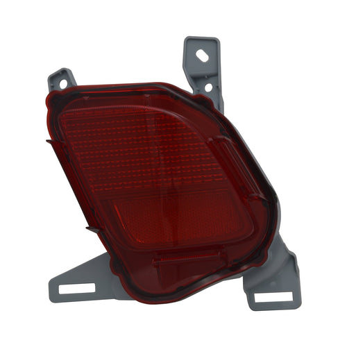 Right TYC Reflector Assembly Compatible with 2014-2019 Toyota Highlander