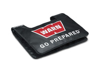 Winch Damper WARN 91575 with Rigging Accessory Storage Pocket and Reflective Strips , Black