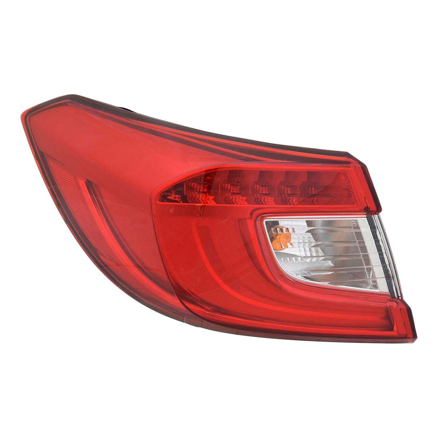 Left-Side TYC 11-9042-00 Tail Light Assembly Compatible with 2018-2021 Honda Accord