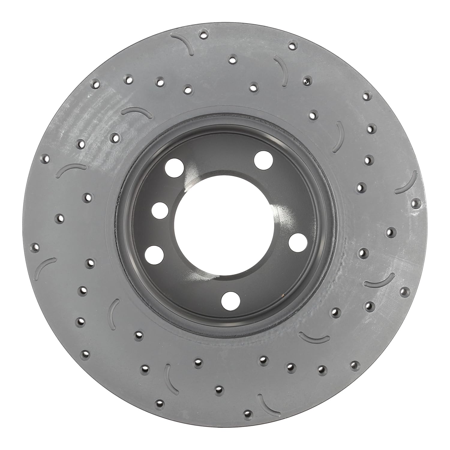 Talon Cross-Drilled and Slotted Vented Rotor, Hawk Performance Brakes, 11.65 in. Diameter, 3 in. Height