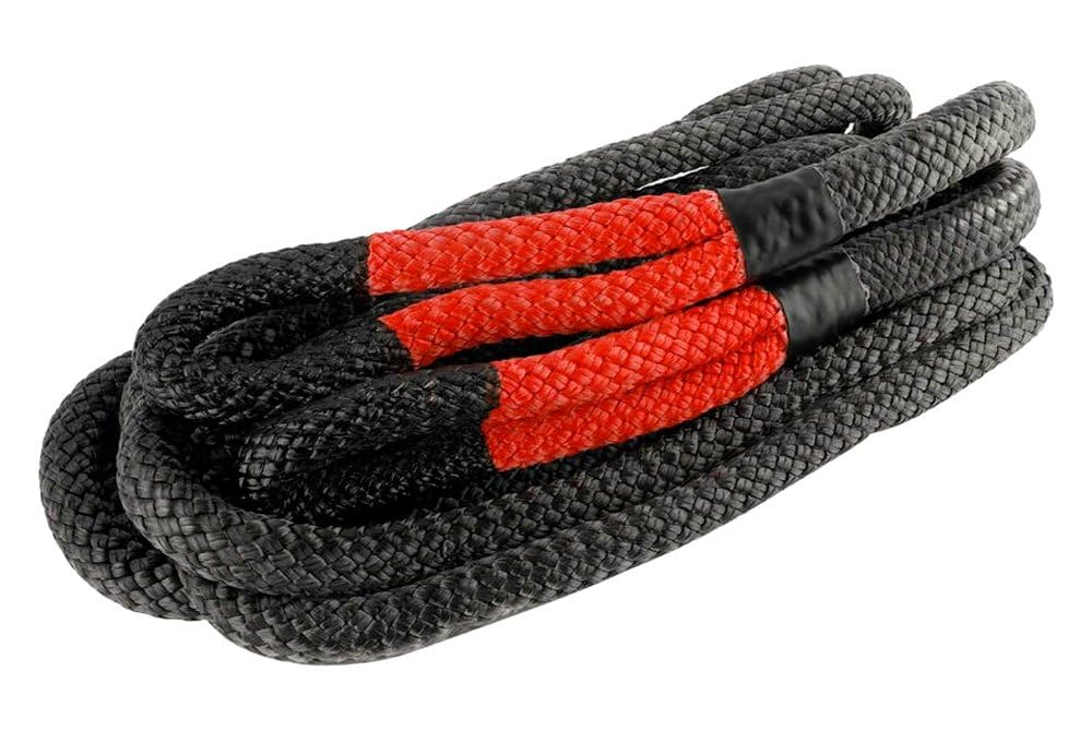 Kinetic Recovery Rope Overland Vehicle Systems Brute with 30% Stretch Storage Bag (1" Thick - 30 ft. Long)