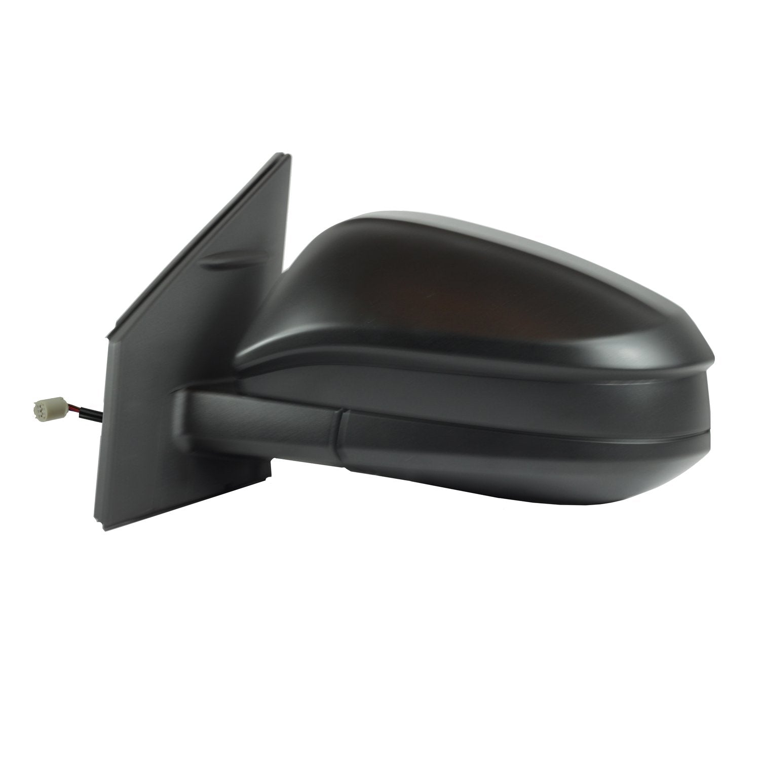 70198T Fit System Driver Side Mirror for Toyota RAV4, US Built, Textured Black, spot Mirror, Foldaway, Does not Apply to Hybrid Models, Power