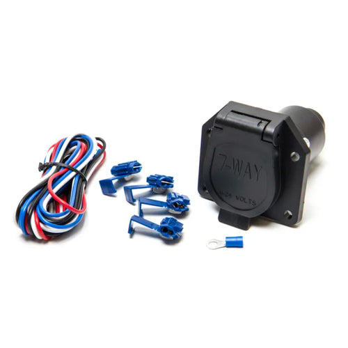 Heavy Duty Sierra International 7-Pole Blade RV Style Thermoplastic Converter Kit for Tow Vehicles