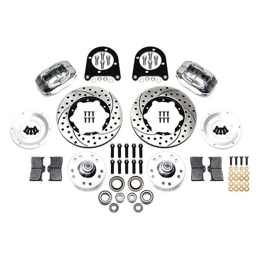 Front Disc Brake Kit Wilwood 140-11013-DP (Early Ford 37-48 Drilled)