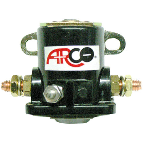 ARCO Marine Quality Original Equipment Replacement Solenoid f/Chrysler & BRP-OMC - 12V, Grounded Base