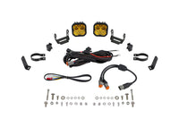 SS3 Diode Dynamics Universal 2 Inch Roll Bar Bumper Light Kit, Yellow Combo Sport