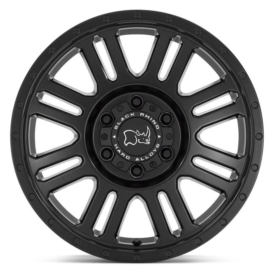 Black Rhino YELLOWSTONE Hard Alloys 16X8 6X130 6.27 45mm MATTE GUNMETAL - 1680YWN456130G84