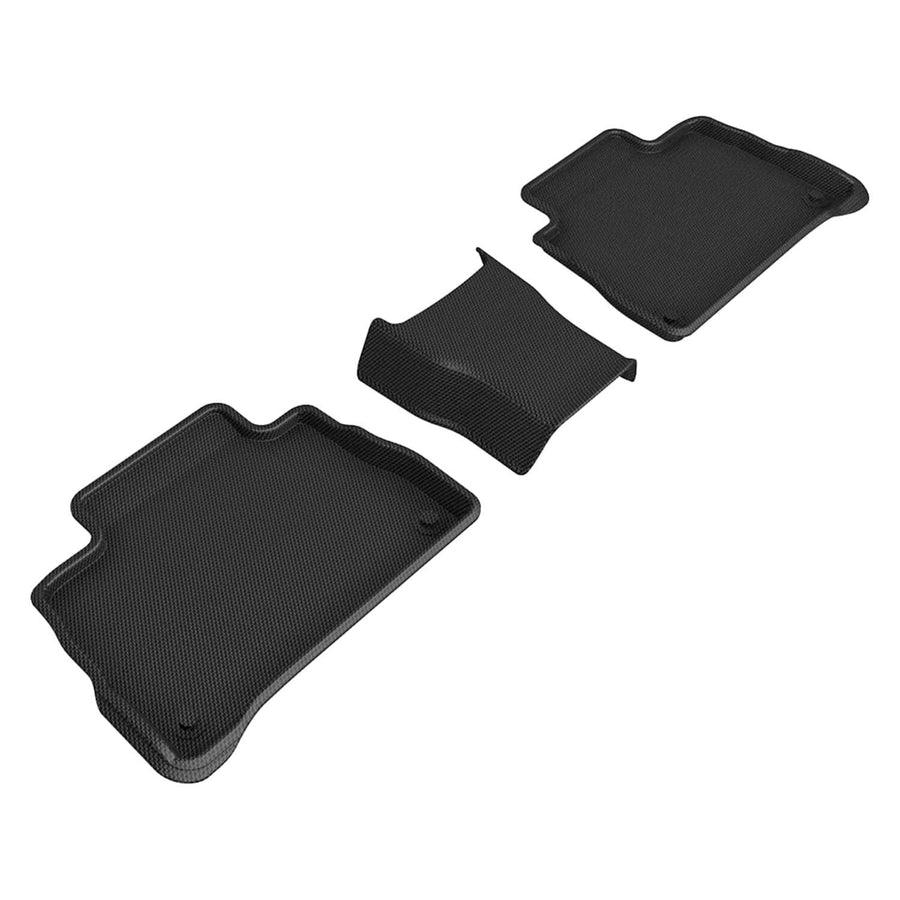 Kagu 3D MAXpider Custom Fit Floor Mat (Black) Compatible with Mercedes-Benz Gle-Class Coupe (C167) / Amg Gle53 Coupe 2021-2026 - Second Row