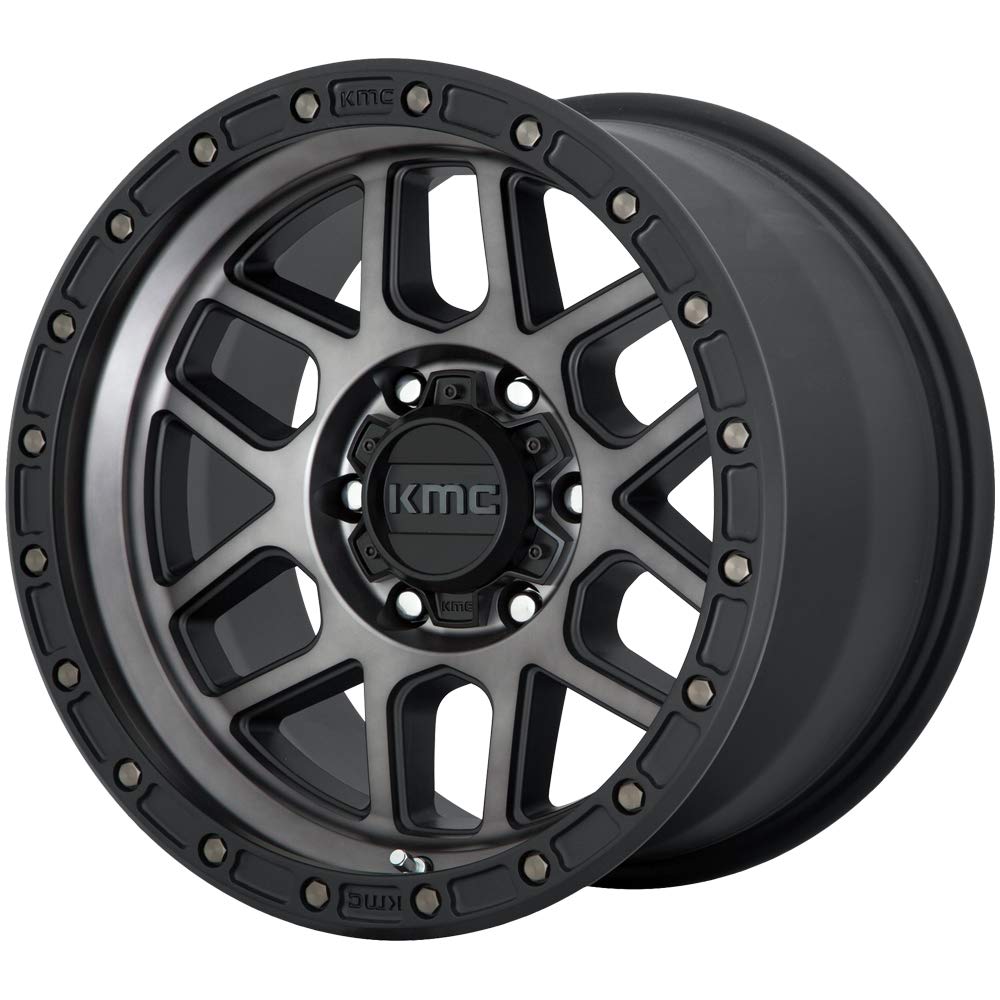 MESA KMC Wheels 20X9 5X1505.98 25mm SATIN BLACK WITH GRAY TINT - KM54429058425
