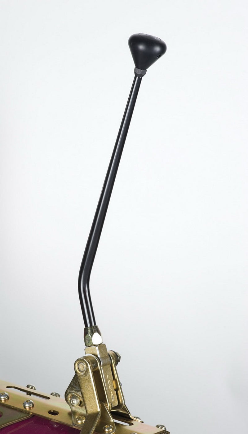 Black Lokar with Brushed Mushroom Knob Automatic Transmission Shifter for C6 Transmission