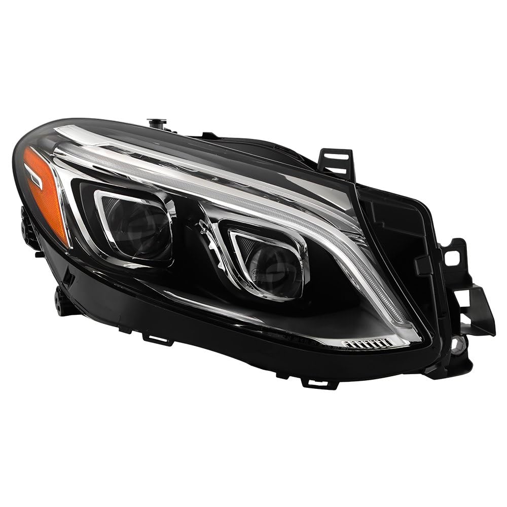 Mereceds Benz GLE W166 16-19 w/DRL Full LED Projector Headlight - Spyder OE Right
