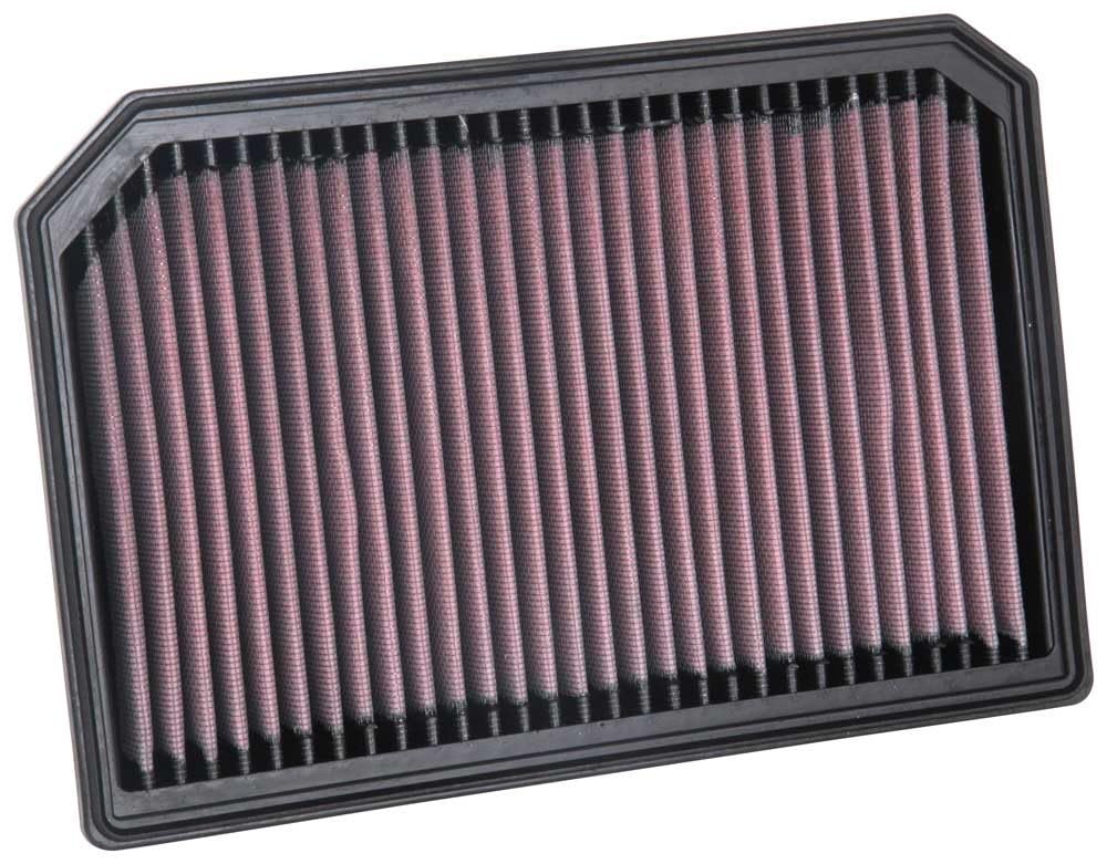 K&N Original High-Flow Lifetime Engine Air Filter: Increase Power: Premium, Washable: Compatible with 2018-2025 Merecedes Benz: (See Product Description for Select Models), 33-3133