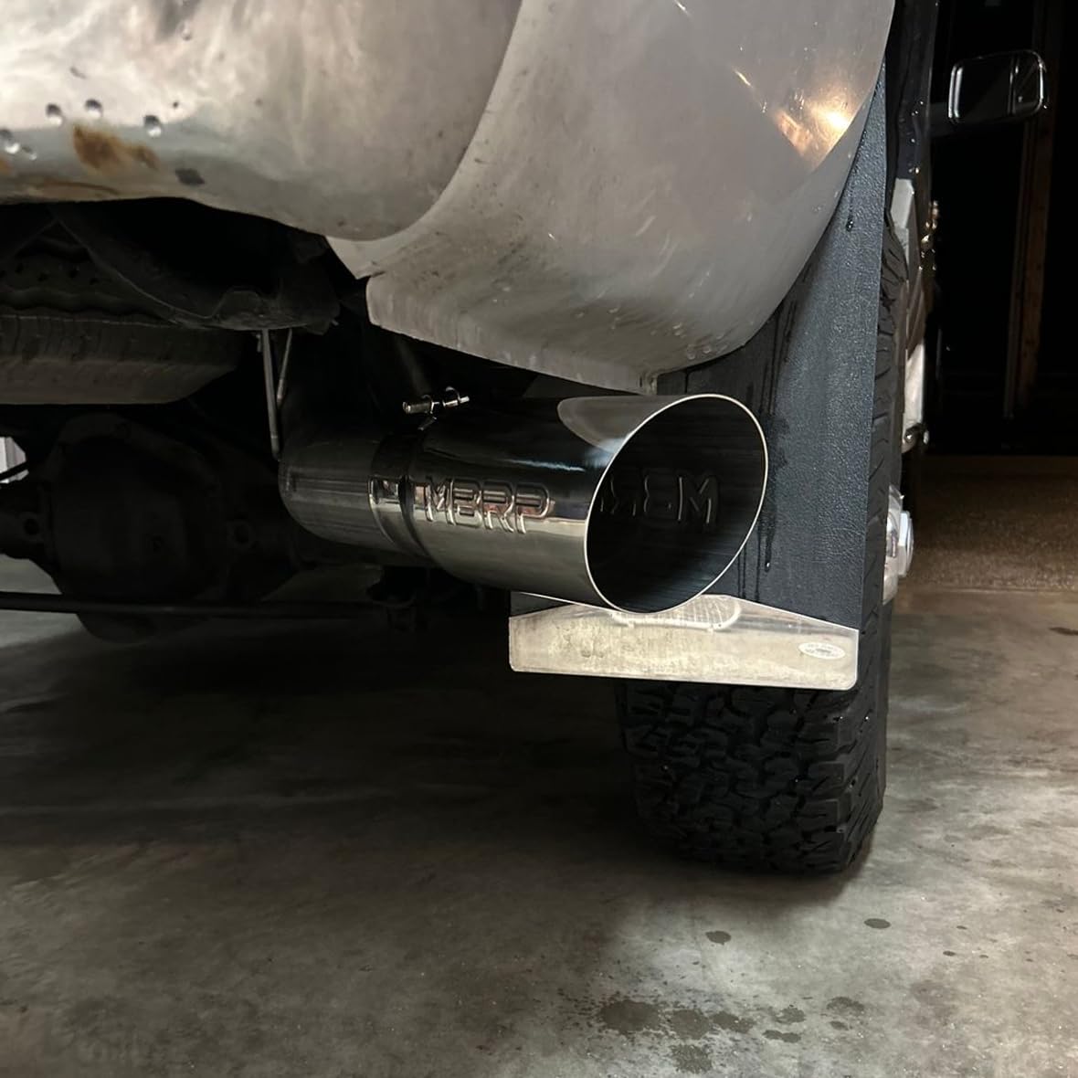 Exhaust Tip MBRP T5052 (5" O.D. Angled Single Walled 4" Inlet 12" Length, T304)