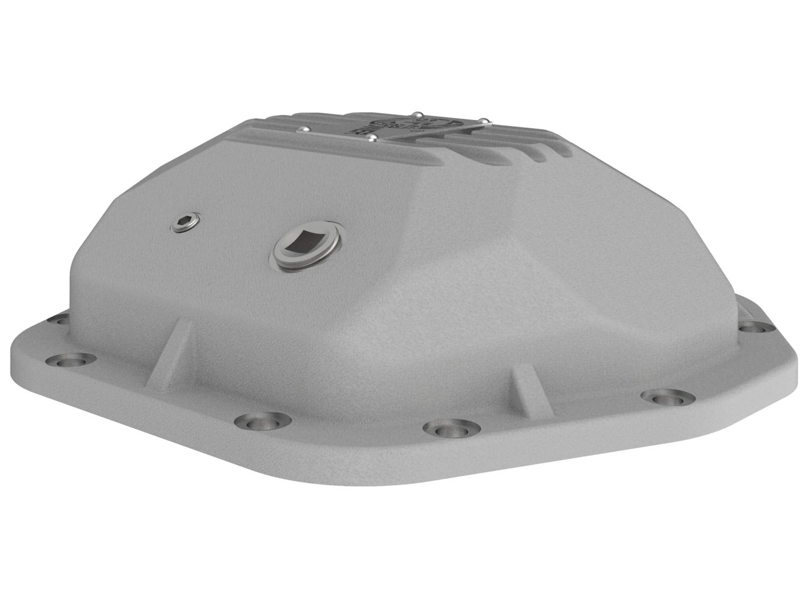 aFe POWER Rear Differential Cover Street Series Raw w/Machined Fins - #46-71110A - Jeep Wrangler (TJ/JK) 97-18