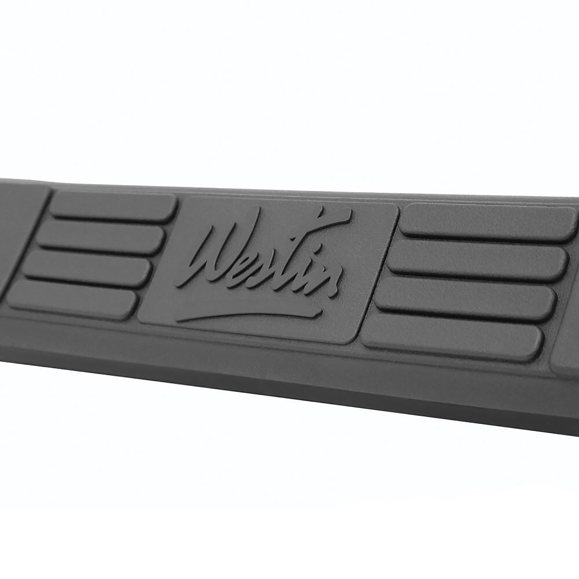 Westin Signature 25-1245 3 Round Nerf Bars fits 1998-2001 Ram 1500 1998-2002 Ram 2500 3500 Quad Cab Black Pair