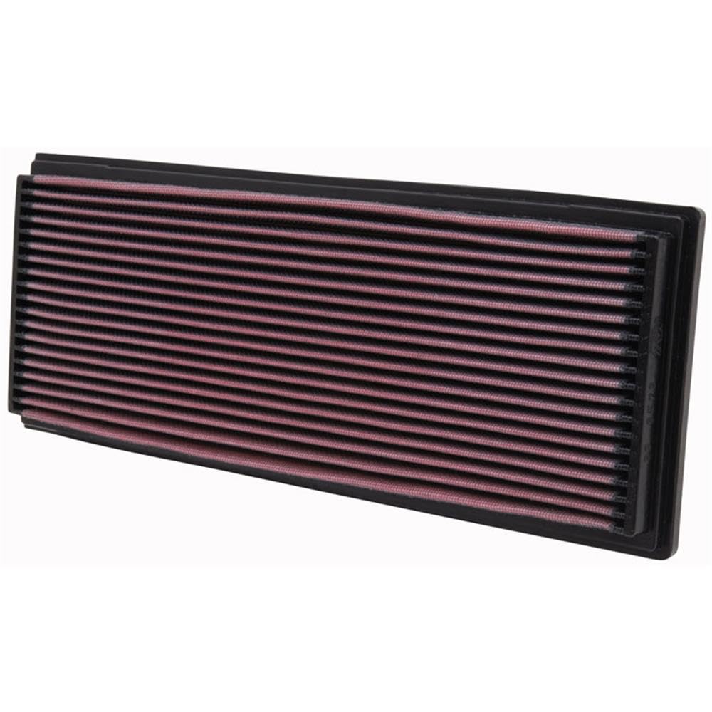 K&N Engine Air Filter: Washable, Increase Power & Acceleration, Premium, Replacement Car Air Filter: Compatible with 1986-1997 AUDI/BMW (A6, V8 Quattro, 530i, 535i, 730iL, 730i, 735i, 735iL), 33-2573
