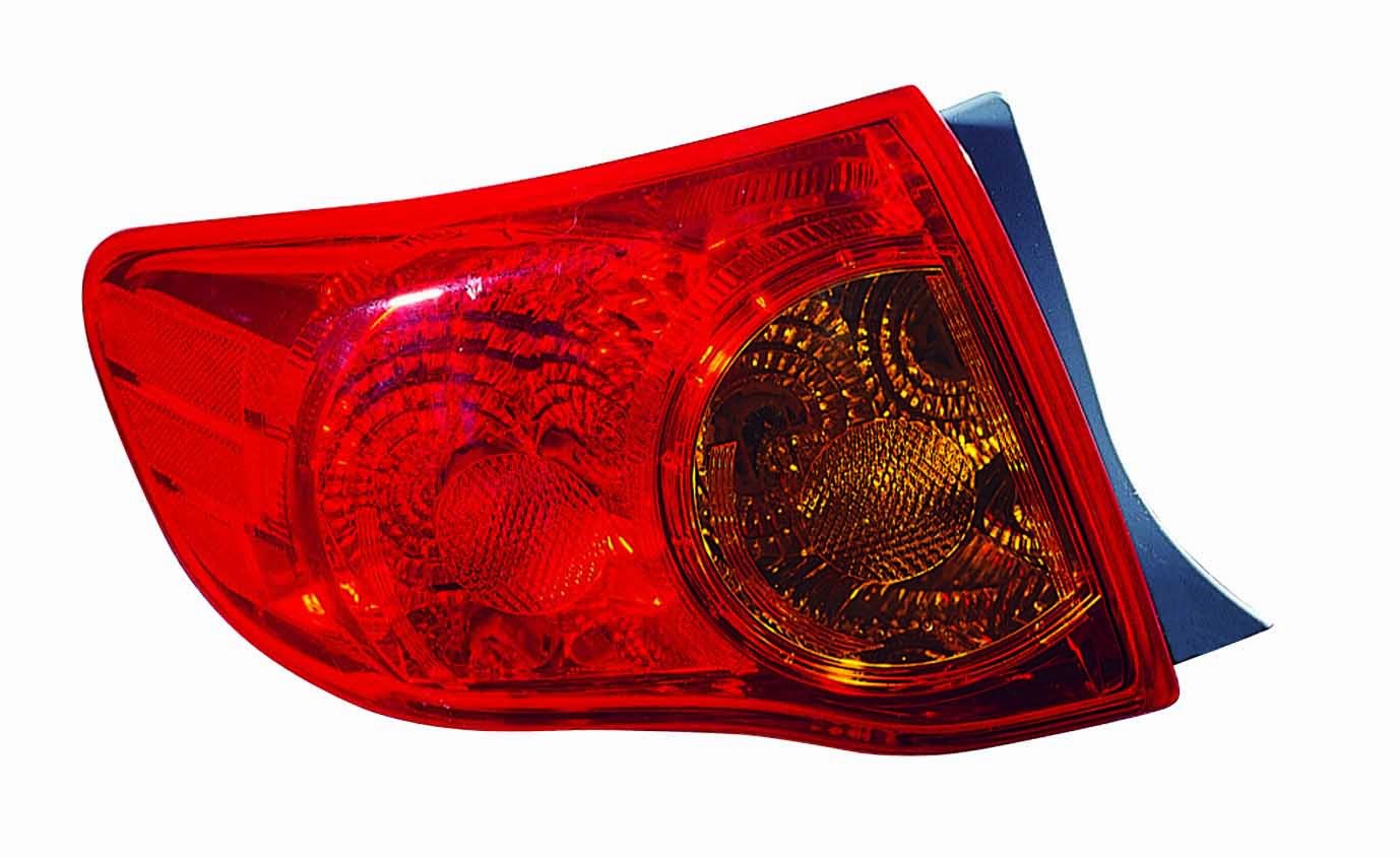 Replacement Driver Side Tail Light Assembly DEPO 312-1992L-AS