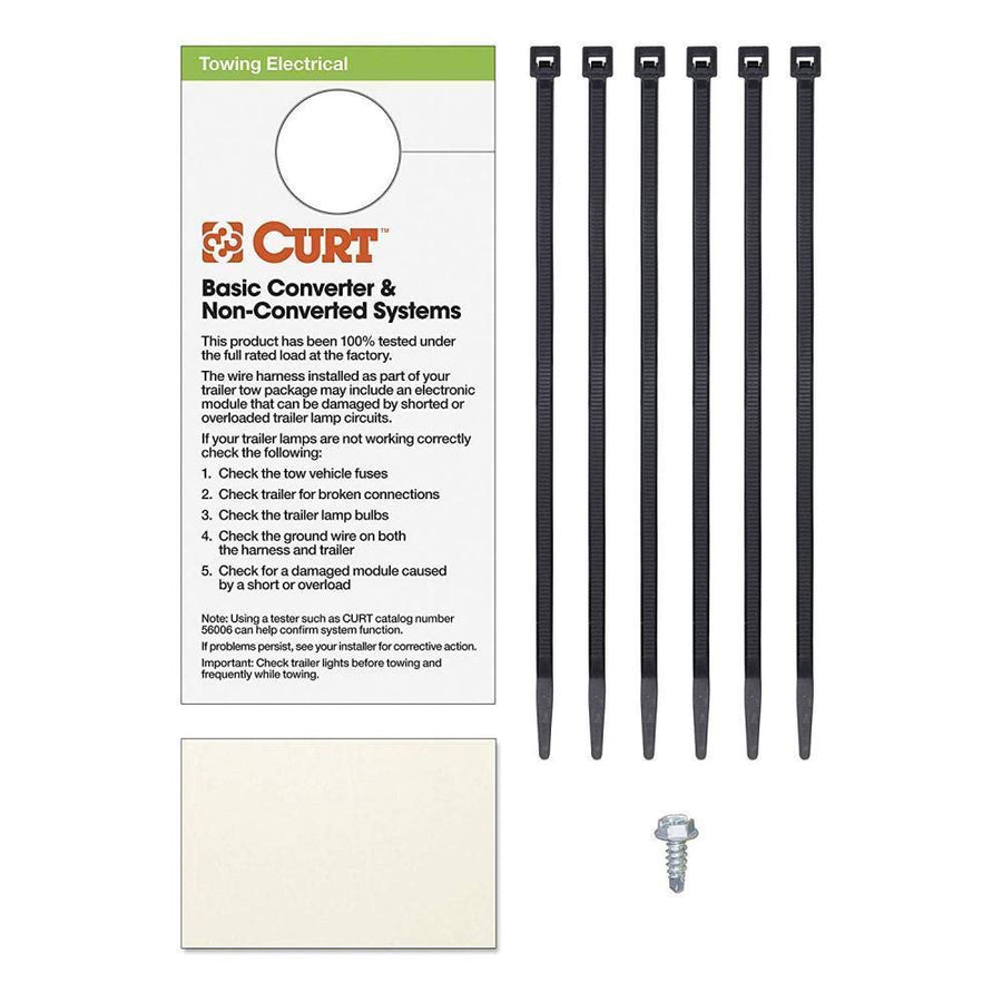 CURT 55432 Custom Vehicle-Side 4-Pin Trailer Wiring Harness, Fits Select Chevrolet Cobalt, HHR, Pontiac G5, Pursuit Coupe