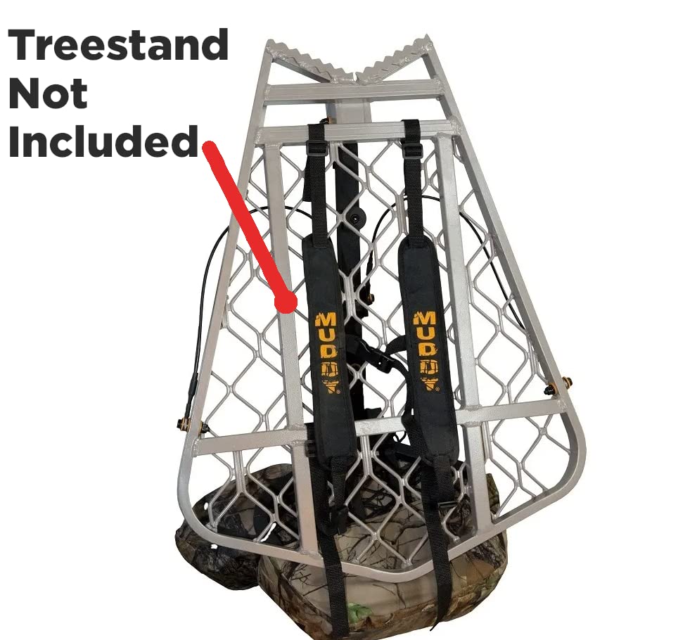 Black Muddy Treestand Backpack Straps