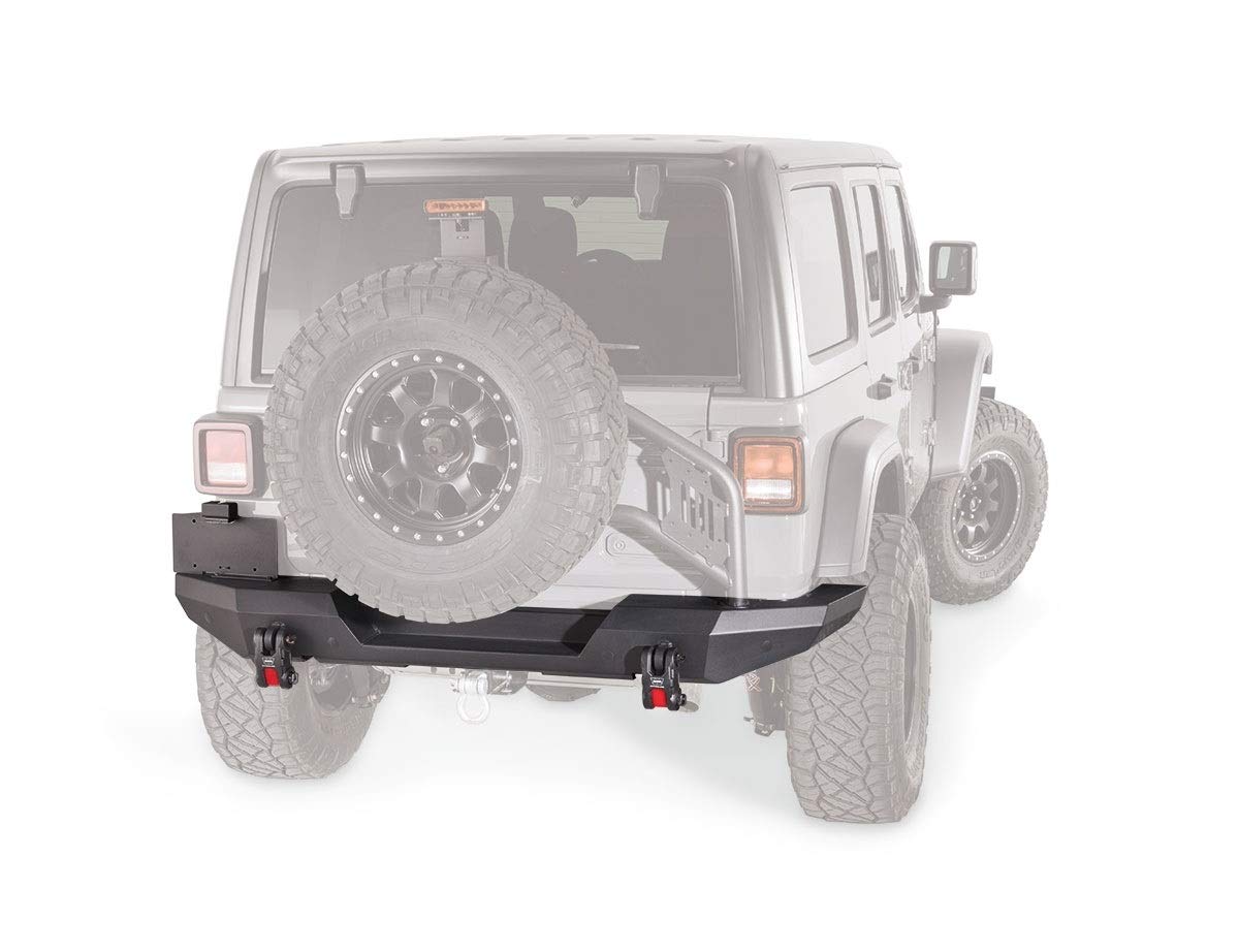 Jeep JL WARN 102410 Elite Rear Bumper, Not Tire Carrier Compatible