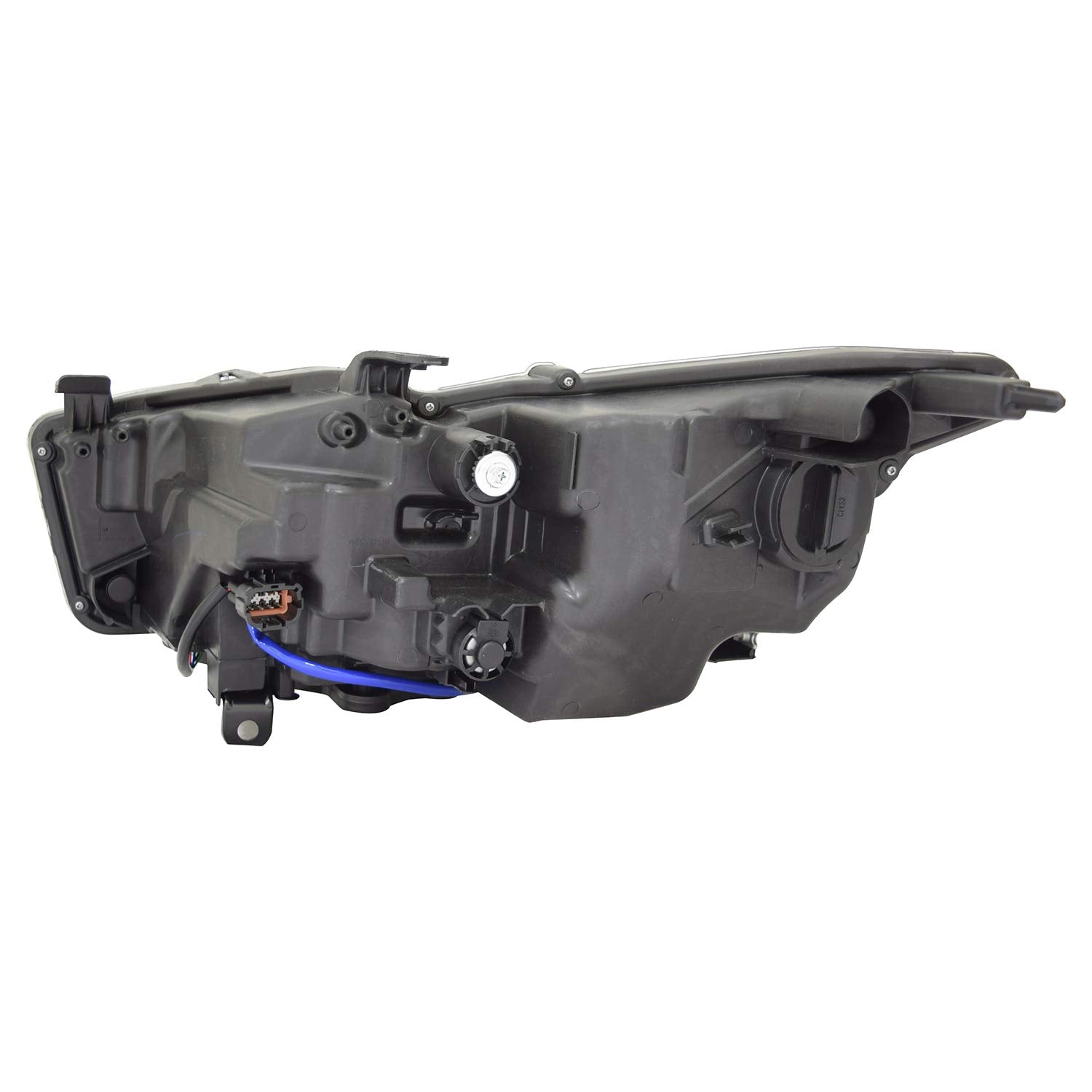 Right TYC Headlight Assembly Compatible with 2018-2019 Infiniti Q50