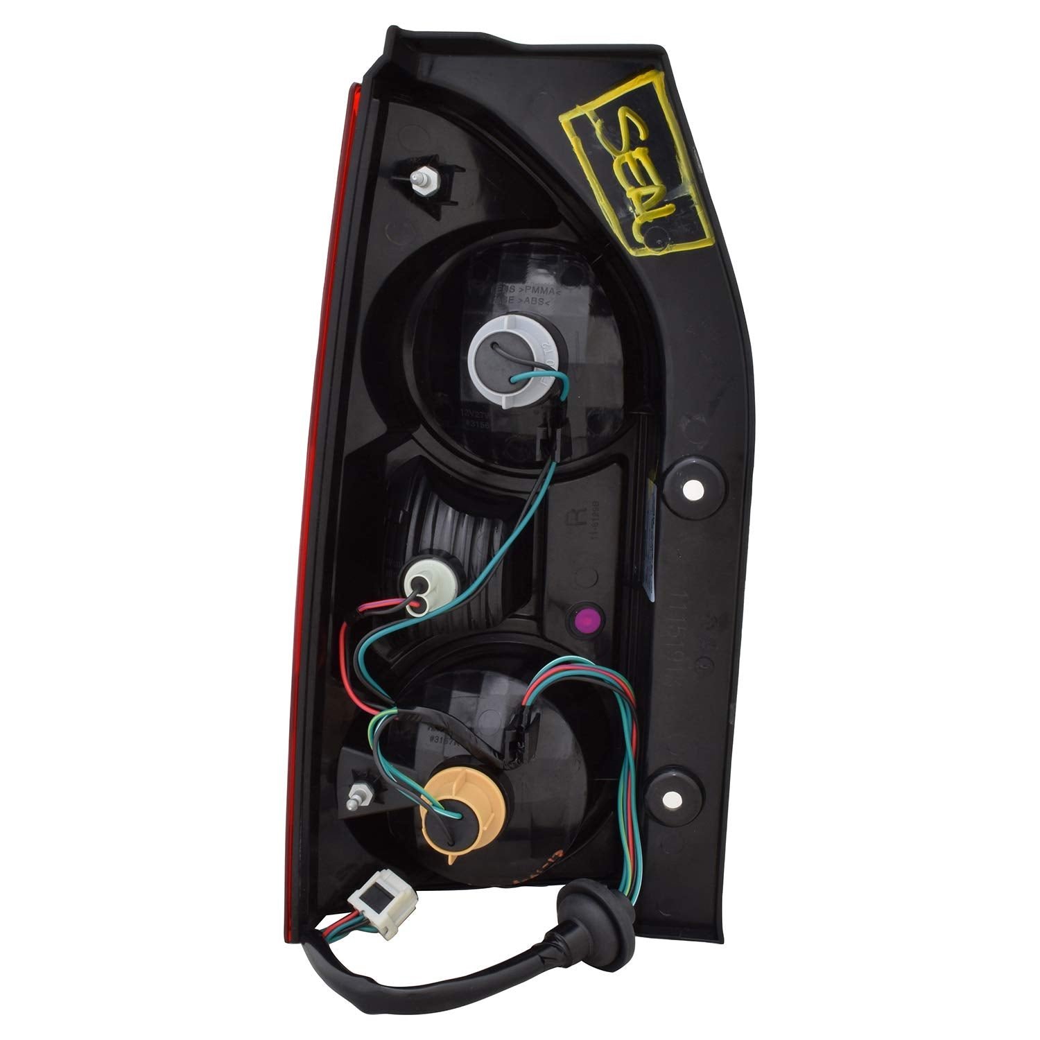 Right TYC Tail Light Assembly Compatible with 2005-2015 Nissan Xterra