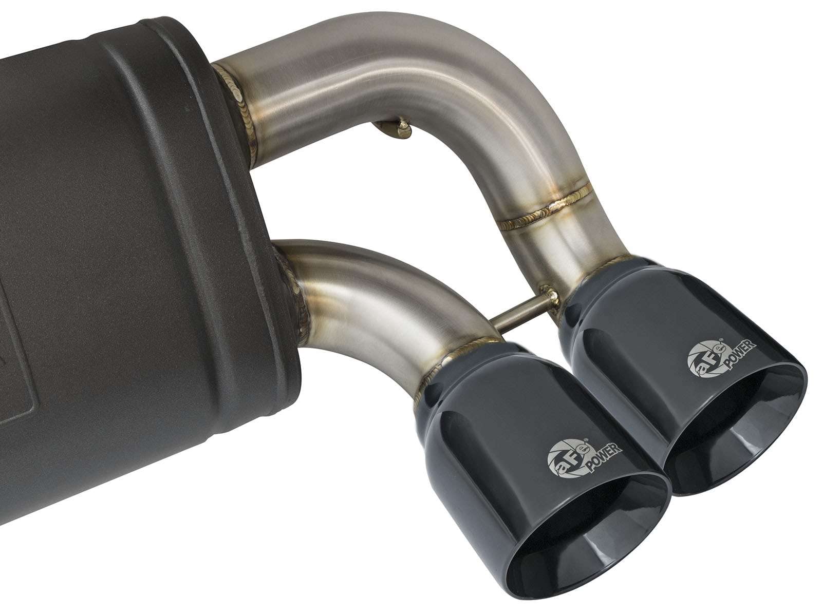 aFe Power MACH Force-Xp Cat-Back Exhaust 2-1/2 IN 304 S/S w/Black Tips Fit BMW M2 (F87) 16-18 L6-3.0L (t) N55 49-36330-1B