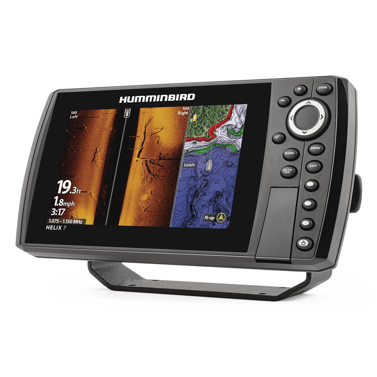 Humminbird GPS Helix 7 G4N Fish Finder with Transducer & MEGA Side Imaging