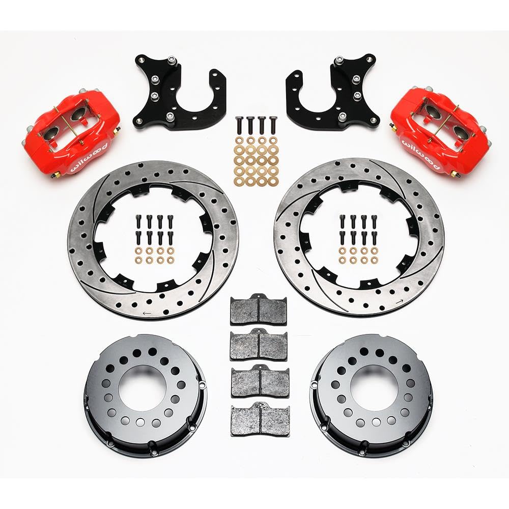 Red FDLI P/S Rear Kit, Drilled