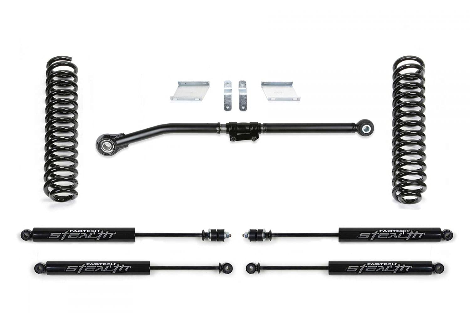 Fabtech K2333M Lift System Basic w/Shocks 2.5 in. Lift w/Stealth Shocks Basic Lift System w/Shocks