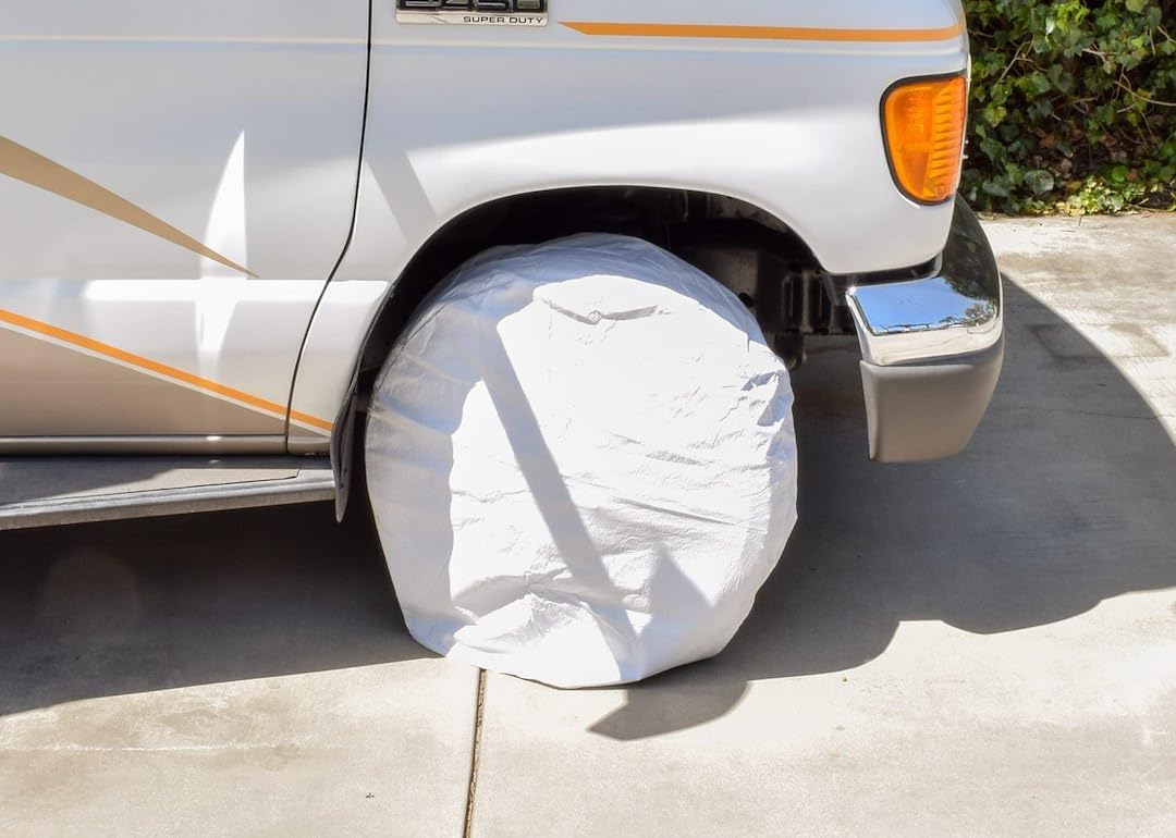 Valterra 2 Rv Wheel Cover White 24 -26 A10-1200