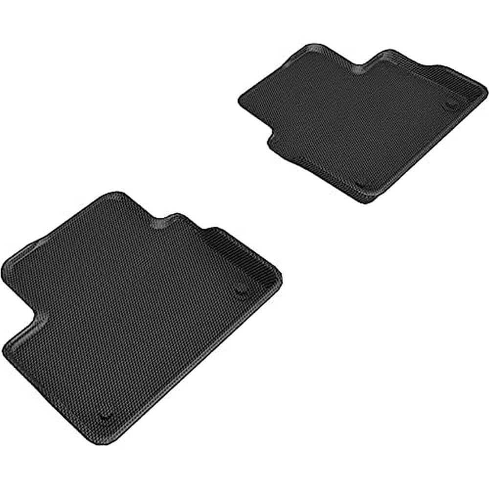 Kagu 3D MAXpider Custom Fit Floor Mat (Black) Compatible with Volvo S60 / V60 / V60 Cross Country Plug-In Hybrid 2019-2025 - Second Row