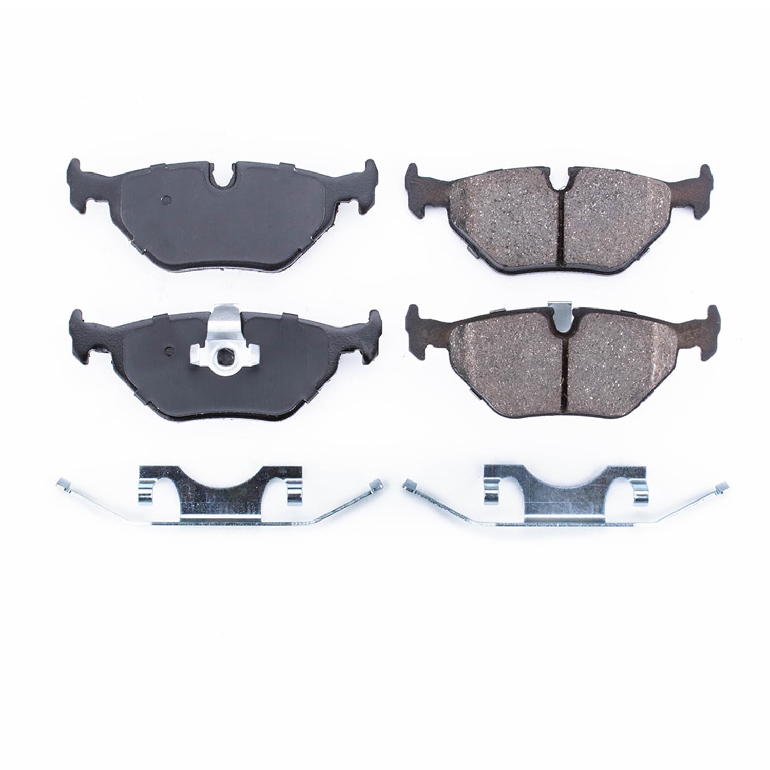 Power Stop Front Brake Kit For BMW 323i 2000 |325Ci 2001-06 |325i 2001-05 |325xi 2001-05 |328Ci 2000 |1999-00 BMW 328i - Ceramic Brake Pads With Installation Hardware, 17-692A