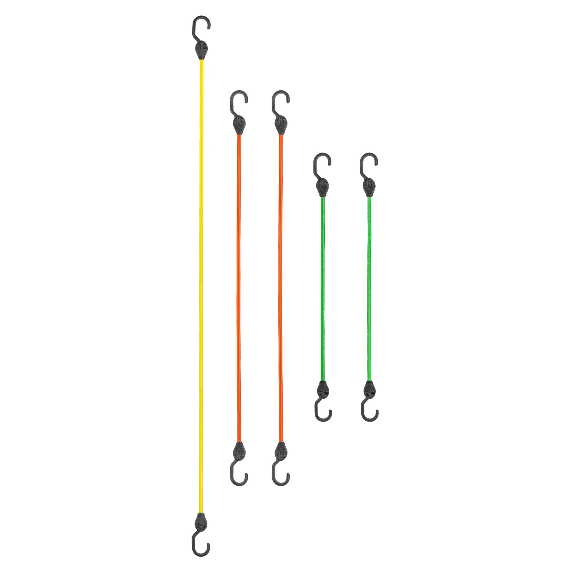 Bungee Value Pack Assortment SMARTSTRAPS 119 Super Strong, (Pack of 5)
