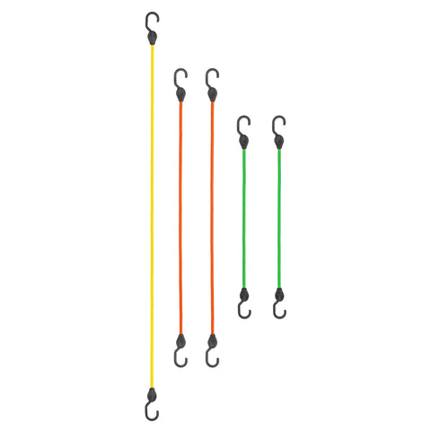 Bungee Value Pack Assortment SMARTSTRAPS 119 Super Strong, (Pack of 5)
