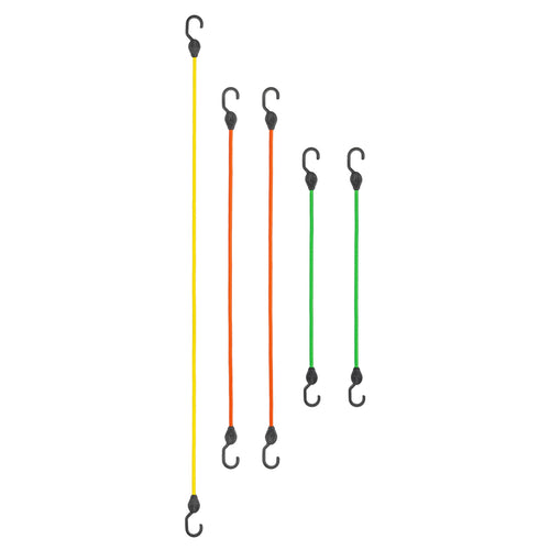 Bungee Value Pack Assortment SMARTSTRAPS 119 Super Strong, (Pack of 5)