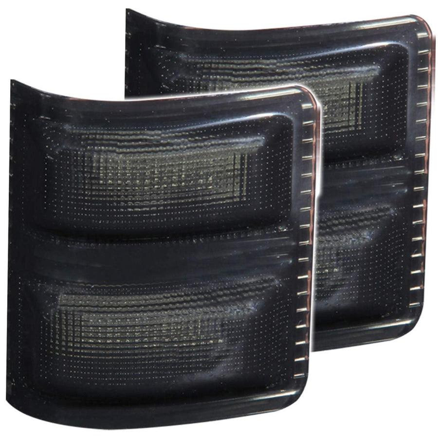 Smoke/Amber AnzoUSA 861103 LED Mirror Turn Signal Light for Ford - Pair