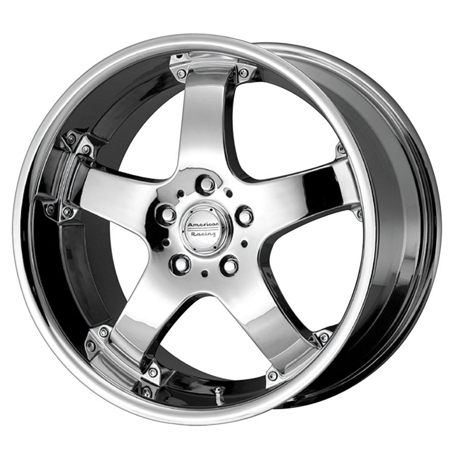 Rebel American Racing AR699 Chrome Wheel (17x9"/5x120.7mm)
