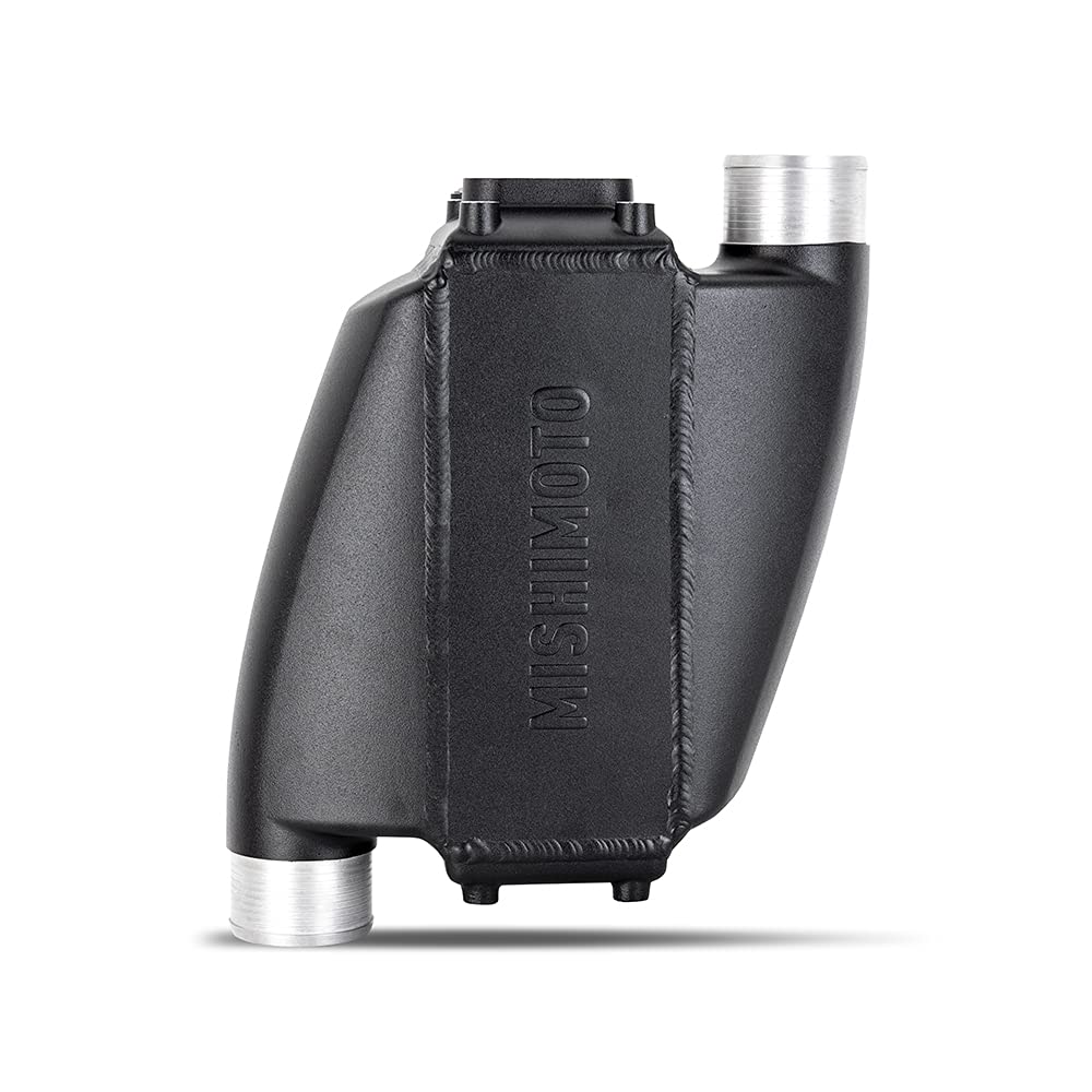 Mishimoto Universal Air-to-Water Intercooler MMINT-A2W-DPR-1, Dual-Pass Coolant Flow, 500HP - Opposite Side Inlet/Outlet