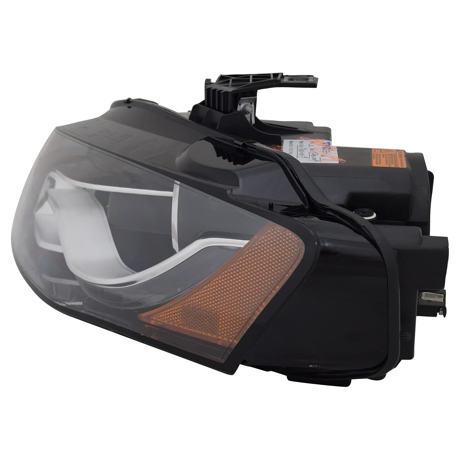 Left TYC Headlight Assembly Compatible with 2009-2012 Audi A4